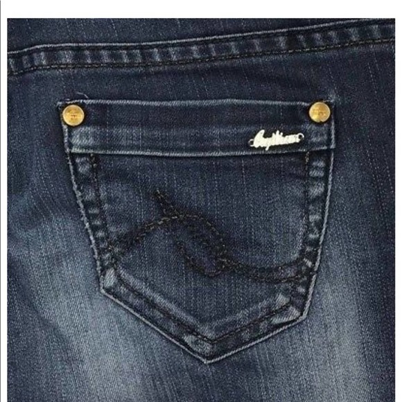 A.Yilian Skinny Fit Ankle Grazer Metallic Thread - Picture 4 of 8